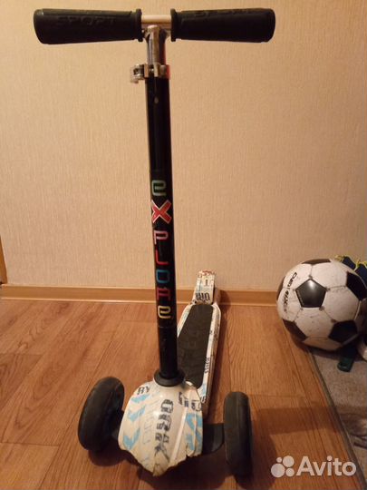 Самокат детский трехколесный