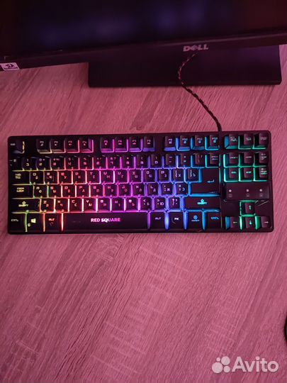 Клавиатура red square tesla tkl rgb