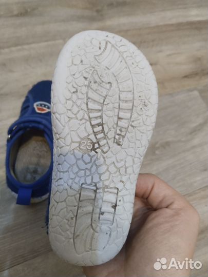 Сандалии текстильные