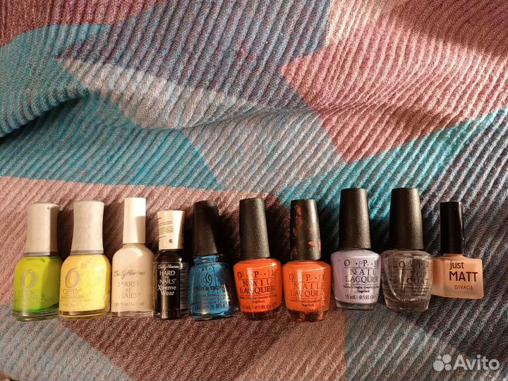 Лаки O.P.I., Orly, Helly Hansen, China glaze