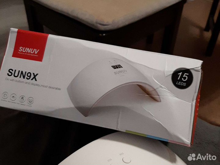 Led лампа для ногтей новая