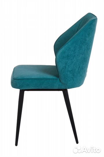 Стул michael черный/велюр mint LUX b15 мятный