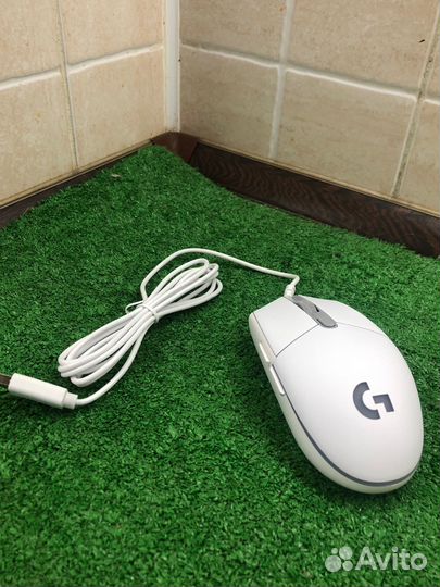 Игровая мышь logitech g102 белая