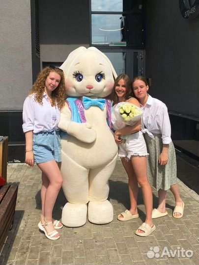 Ростовые куклы (зайка девочка и мальчик)