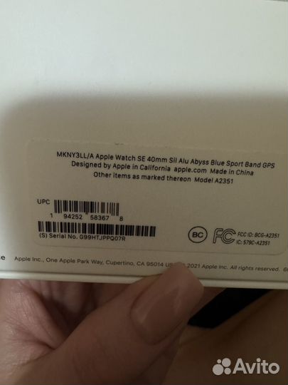 Apple watch se 41мм