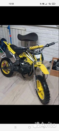 Детский питбайк новый 49сс