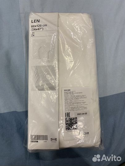 Простыня на резинке IKEA