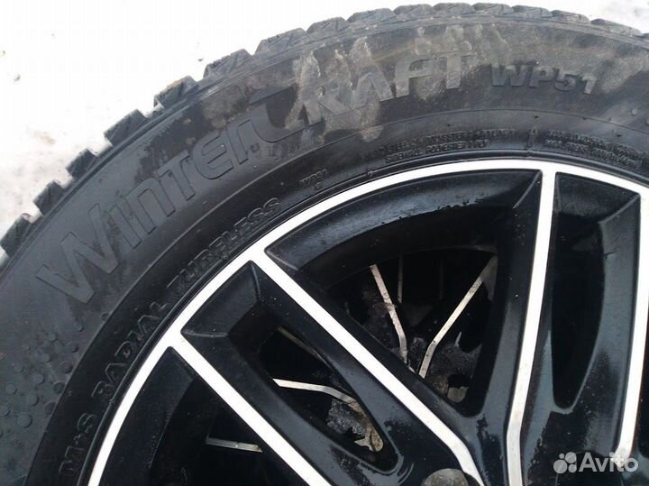 Диски с зимней резиной Mercedes R15 W169 W245 W168