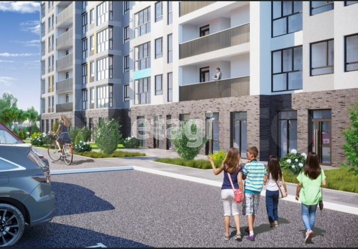 Квартира-студия, 34,8 м², 7/17 эт.