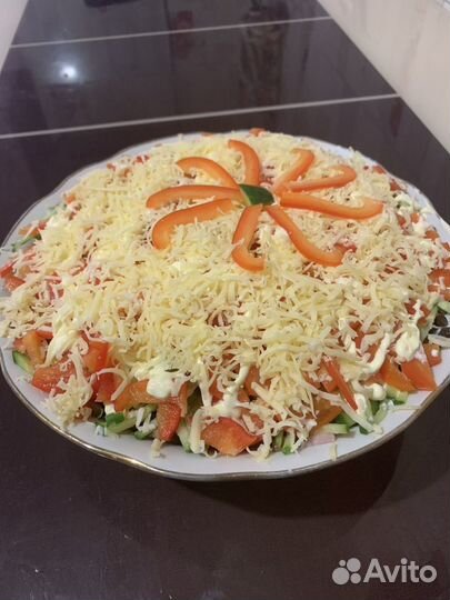 Домашние салаты на заказ