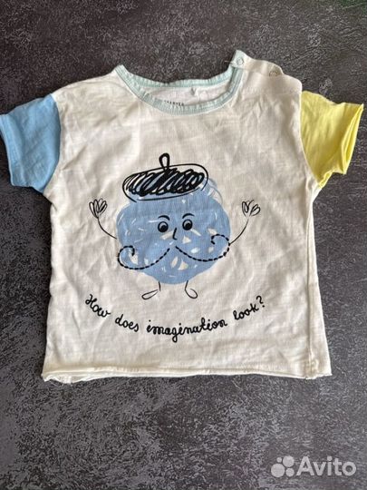 Футболка детская для мальчика 74