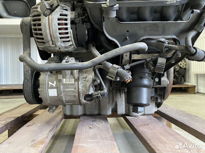 Двигатель 2.0 fsi BVY в сборе с навесным