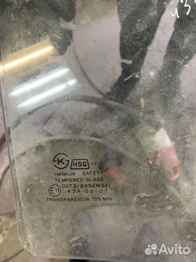 Заднее правое стекло Дэу Нексия