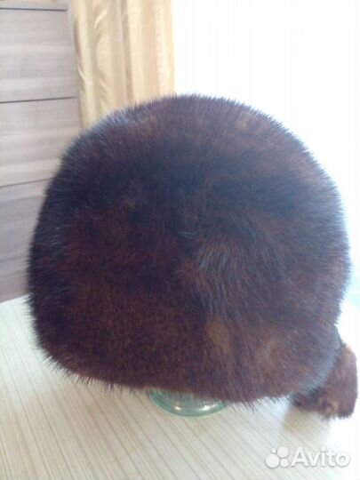 Шапка норковая женская