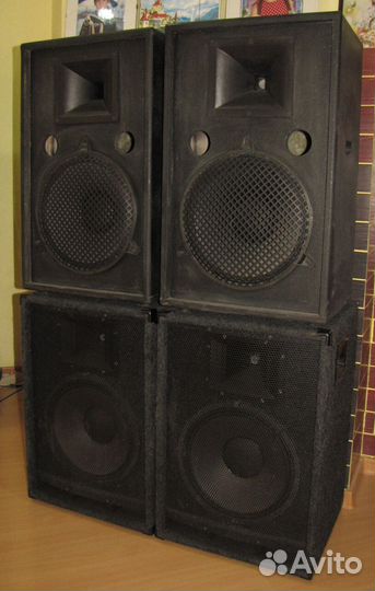 Колонки AT-FA 2000W 4шт D12