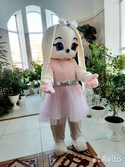 Заяц и Кот - костюм ростовой куклы 2 в одном