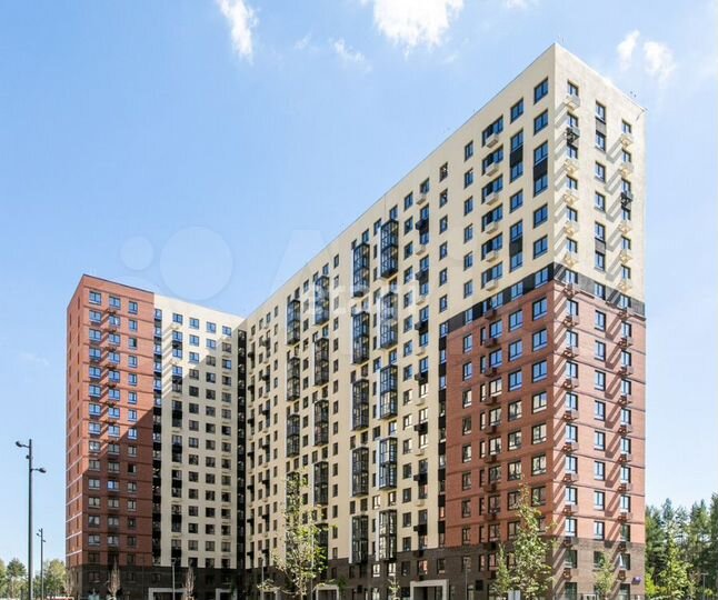 2-к. квартира, 43 м², 6/17 эт.