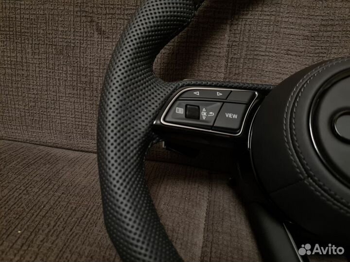 Руль Audi скошенный RS A3/A4/A5/А6/Q3/Q5/Q7