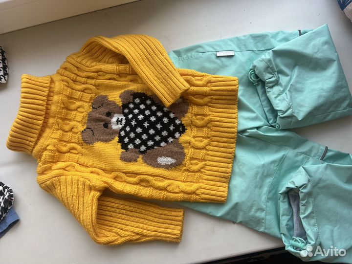 Одежда на девочку 80 86 пакетом