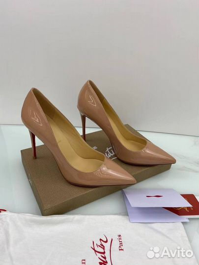 Туфли на каблуке 10,5см Christian Louboutin