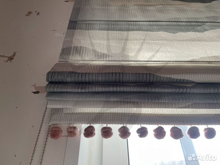 Шторы римские на кухню