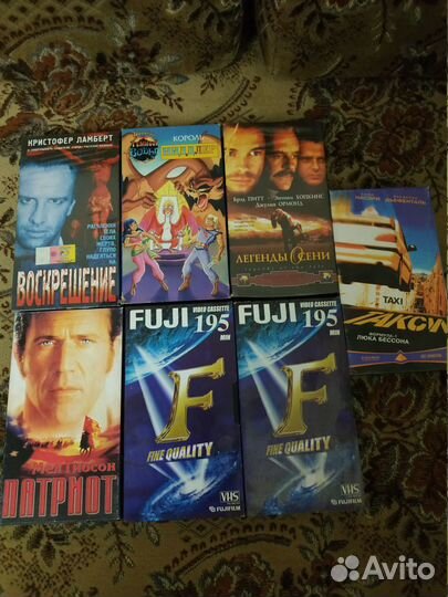 Фильмы. на кассетах и DVD дисках