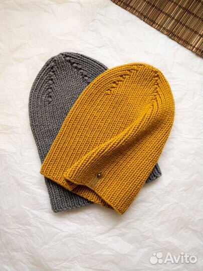 Шапка из мериноса на заказ