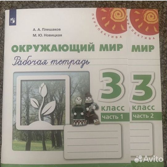Окружающий мир 3 класс (две части)