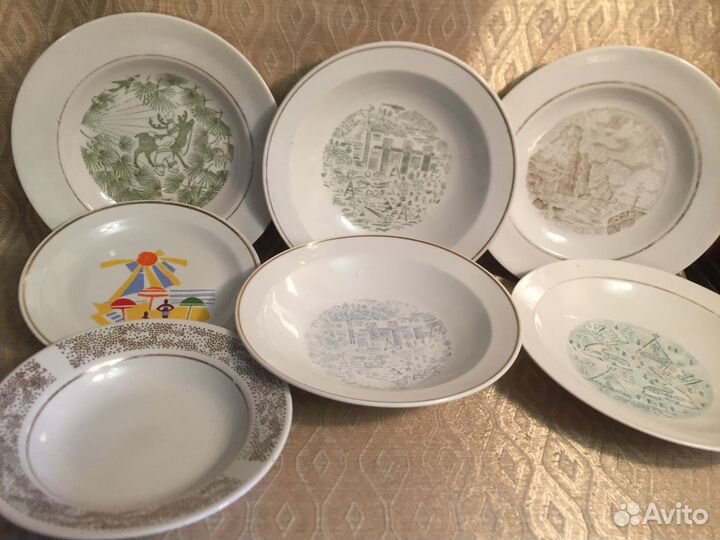 Тарелка Хайта Сюжетная Соцреализм Агитация