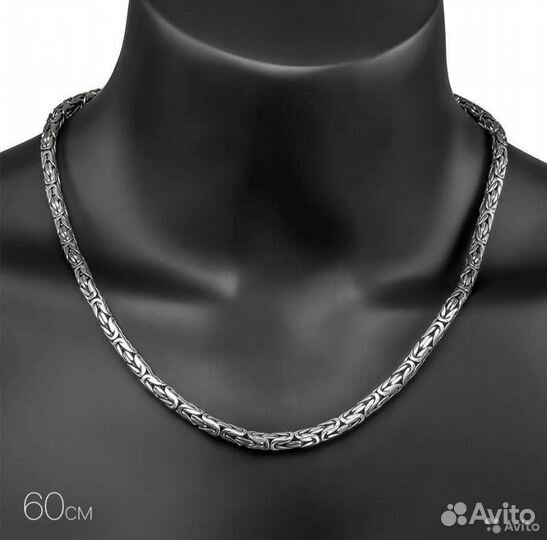 Серебряная цепь 925 - ручная работа