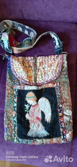 Сумка квилт в стиле бохо подарок