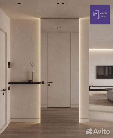 Скрытые двери invisible в наличии