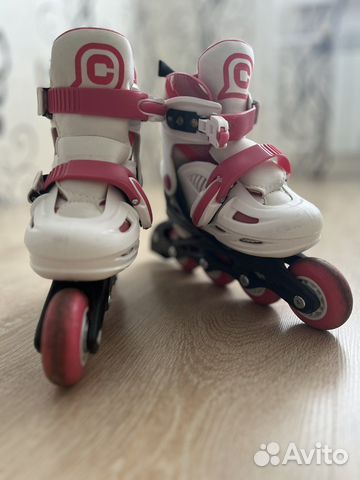 Роликовые коньки детские 27-30 раздвижные