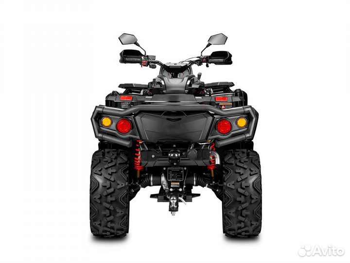 Квадроцикл Aodes Pathcross ATV650S EPS черный Витр