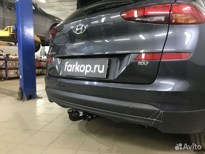 Фаркоп Лидер Плюс для Hyundai Tucson 2018-2021, (к