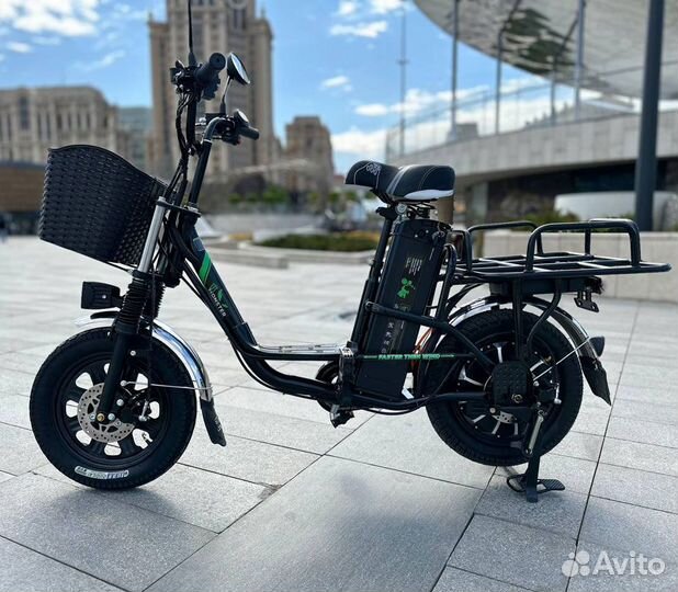 Электровелосипед Монстр Pro Black 500W 60V 20Ah