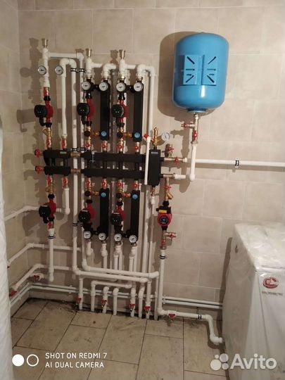 Монтаж отопления, водоснабжения и канализации