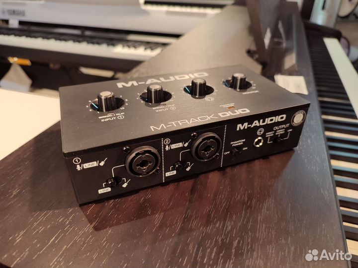 M-audio M-Track Duo звуковая карта