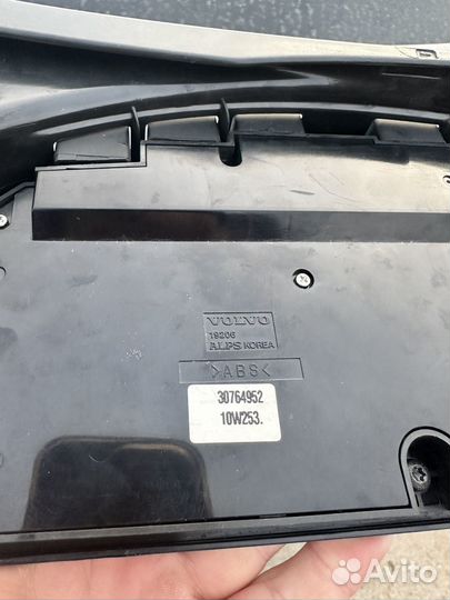 Блок управления сиденьем volvo