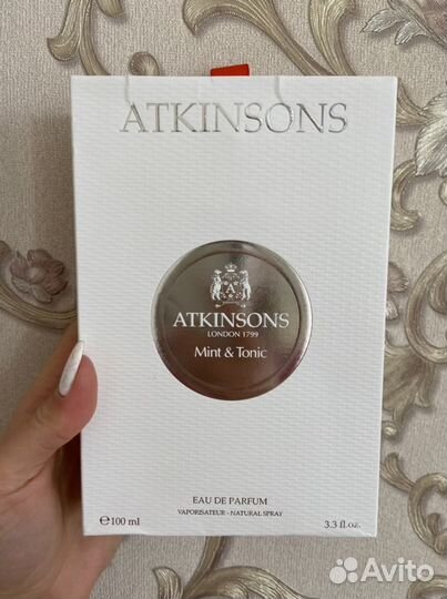 Парфюмерная вода atkinsons Mint & Tonic