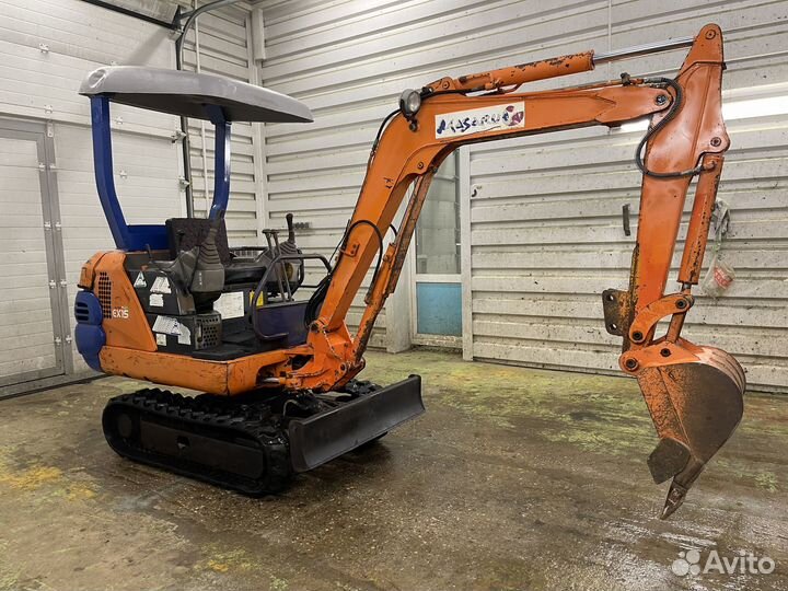 Мини-экскаватор Hitachi EX15-2, 2015