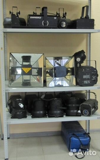 Светомузыка Лазер Сканер Головы Стробоскоп LED PAR