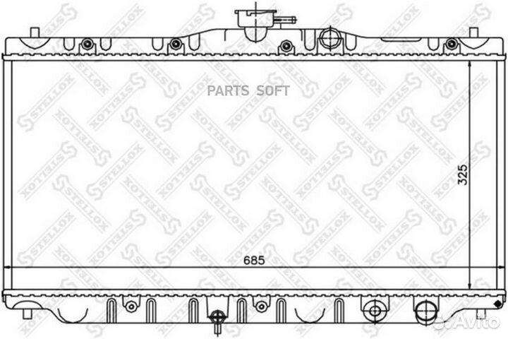 Интеркулер 1026079SX