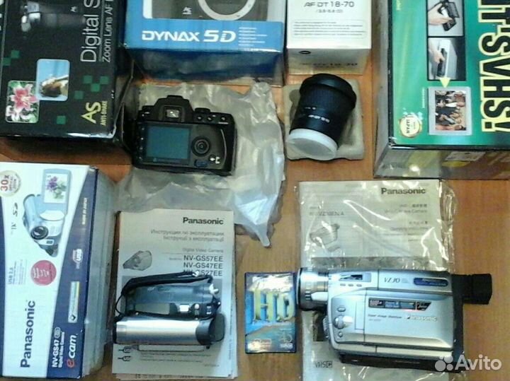 Panasonic NV-VZ30 VHS-C Неиспользованная камера