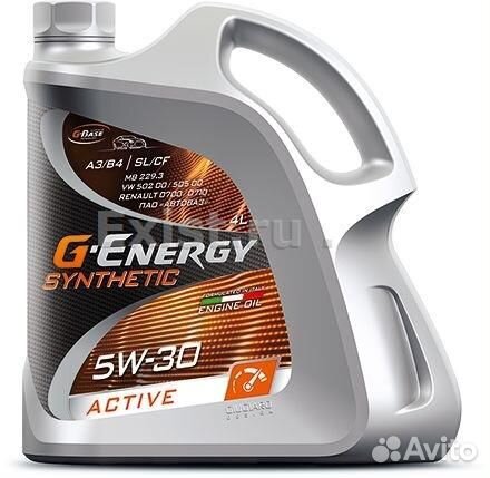 Масло моторноеG-Energy Synthetic Active 5W-30