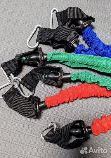 Инвентарь для фитнеса, эспандеры, набор