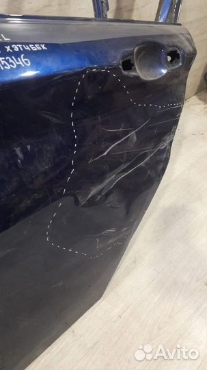 Дверь задняя левая Bmw 1 F 20 С 2011 По 2019 Год