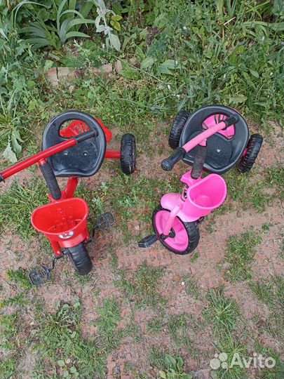 Детский трехколесный велосипед бу