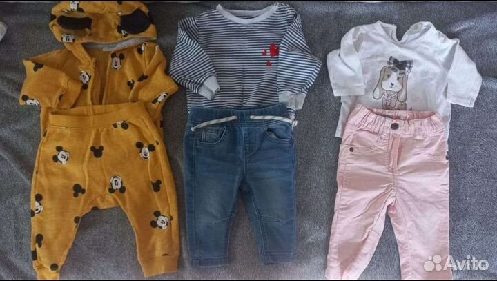 Вещи пакетом на девочку