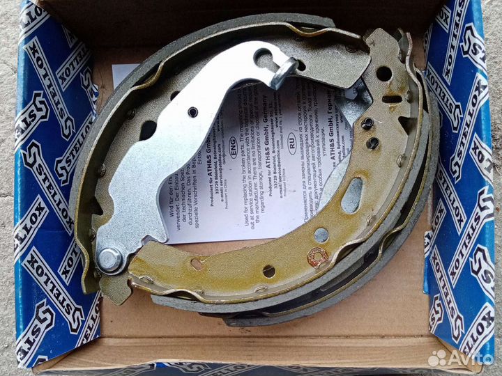 Колодки тормозные барабанные